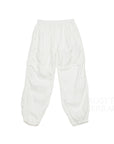 【CAHLUMN / LINEN GYM PANTS (WHITE) / OS】