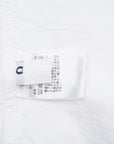 【CAHLUMN / MAGAZINE POCKET OXFORD SHIRT (WHITE) / SIZE L】
