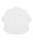 【Graphpaper / HIGH COUNT BROAD OVERSIZED REG COLLAR SHIRT (WHITE) / OS】