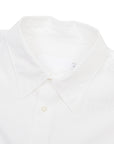 【Graphpaper / HIGH COUNT BROAD OVERSIZED REG COLLAR SHIRT (WHITE) / OS】
