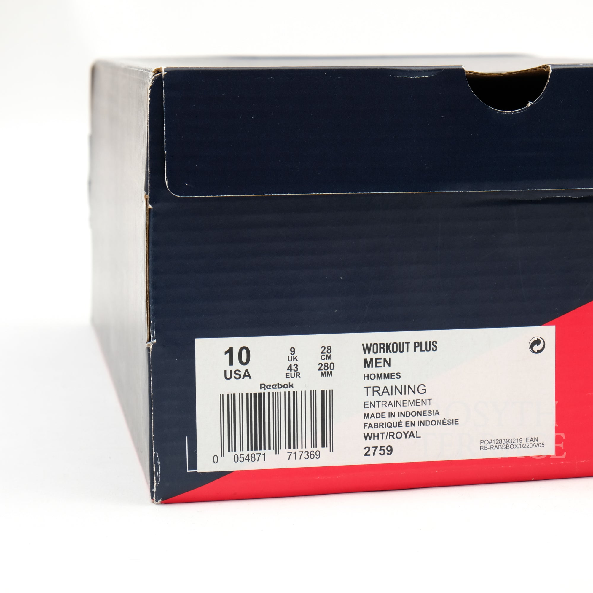 【Reebok / WORKOUT PLUS / US10】
