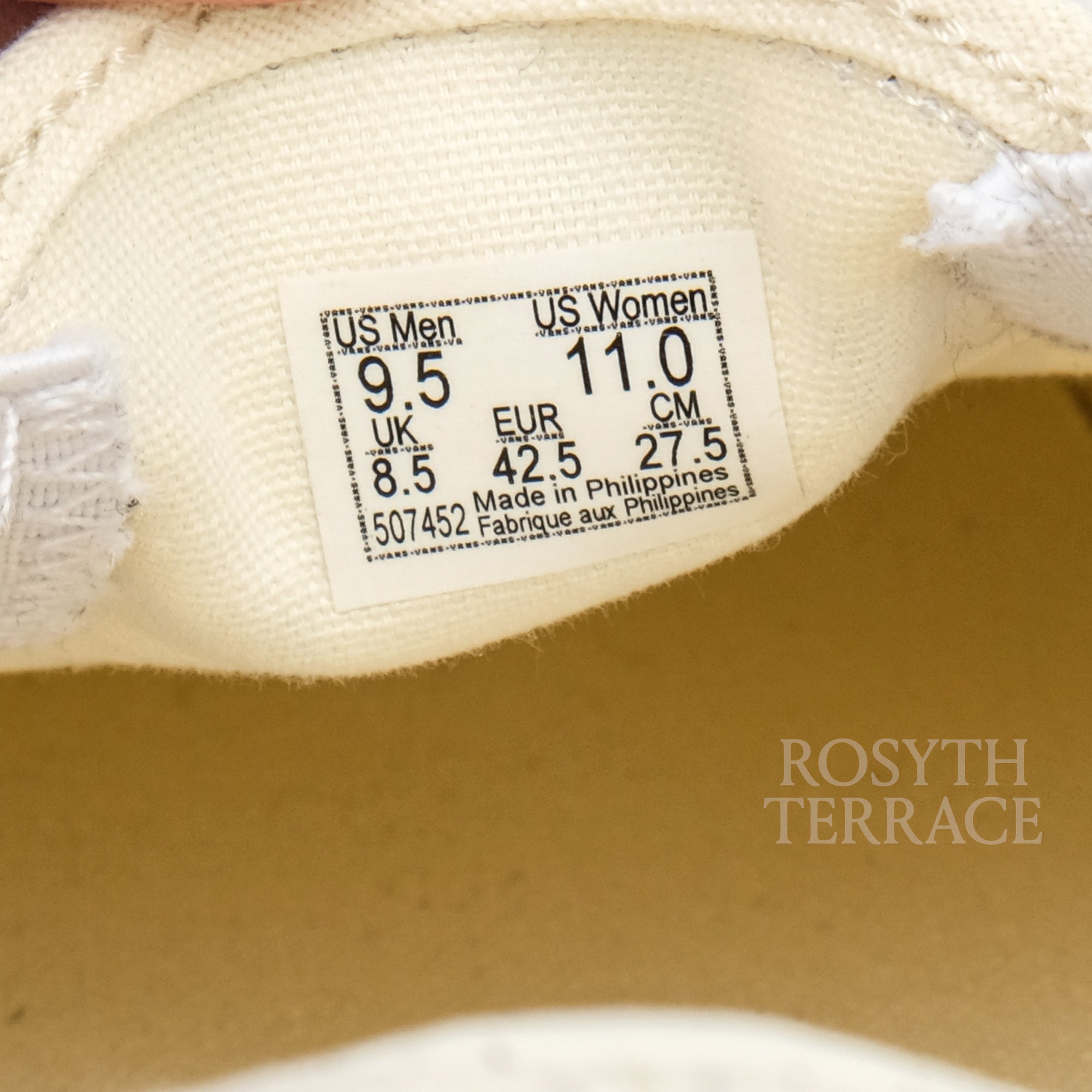 【VANS / SLIP-ON REISSUE 98 / US9.5】