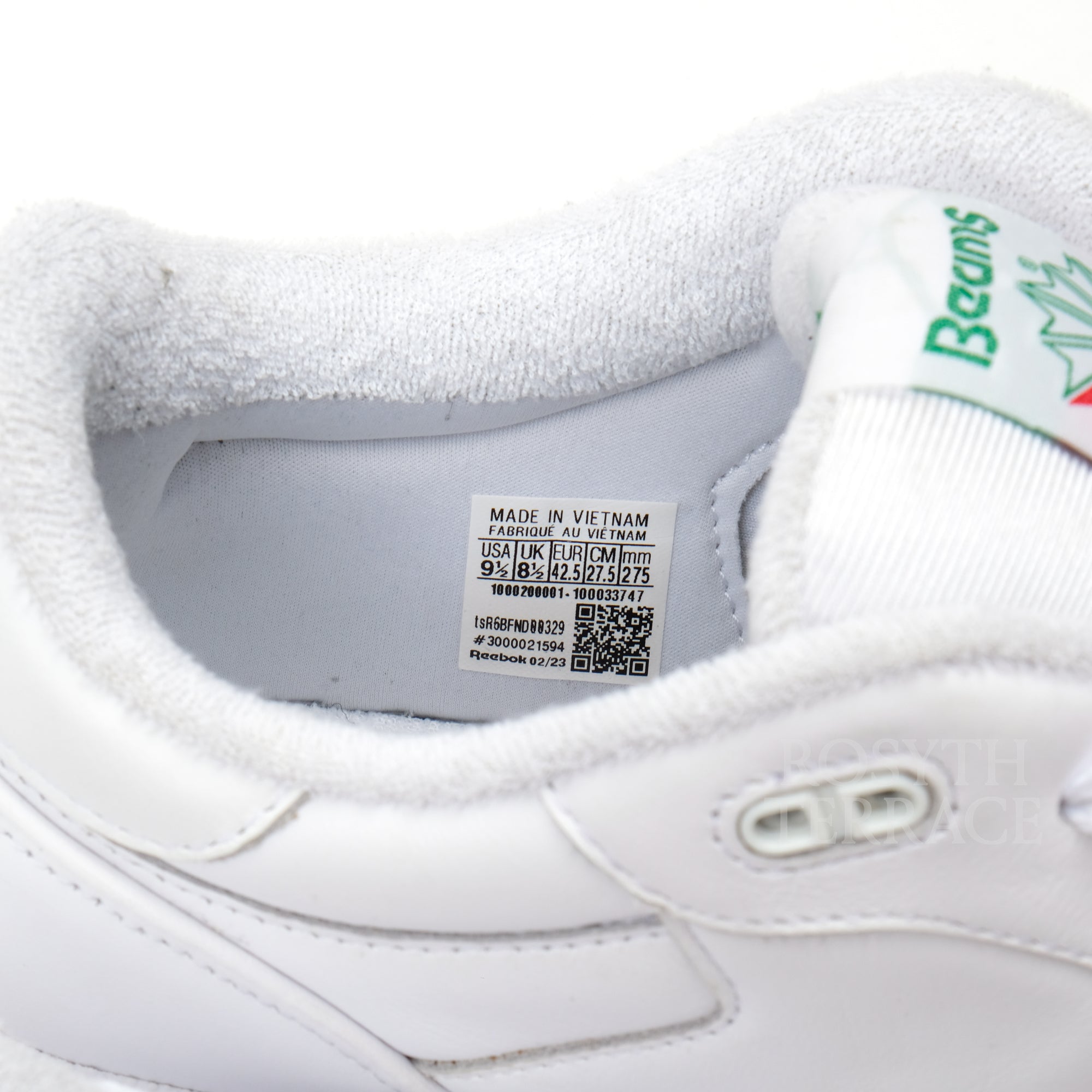 【BEAMS x Reebok / CLUB C BULC / US9.5】