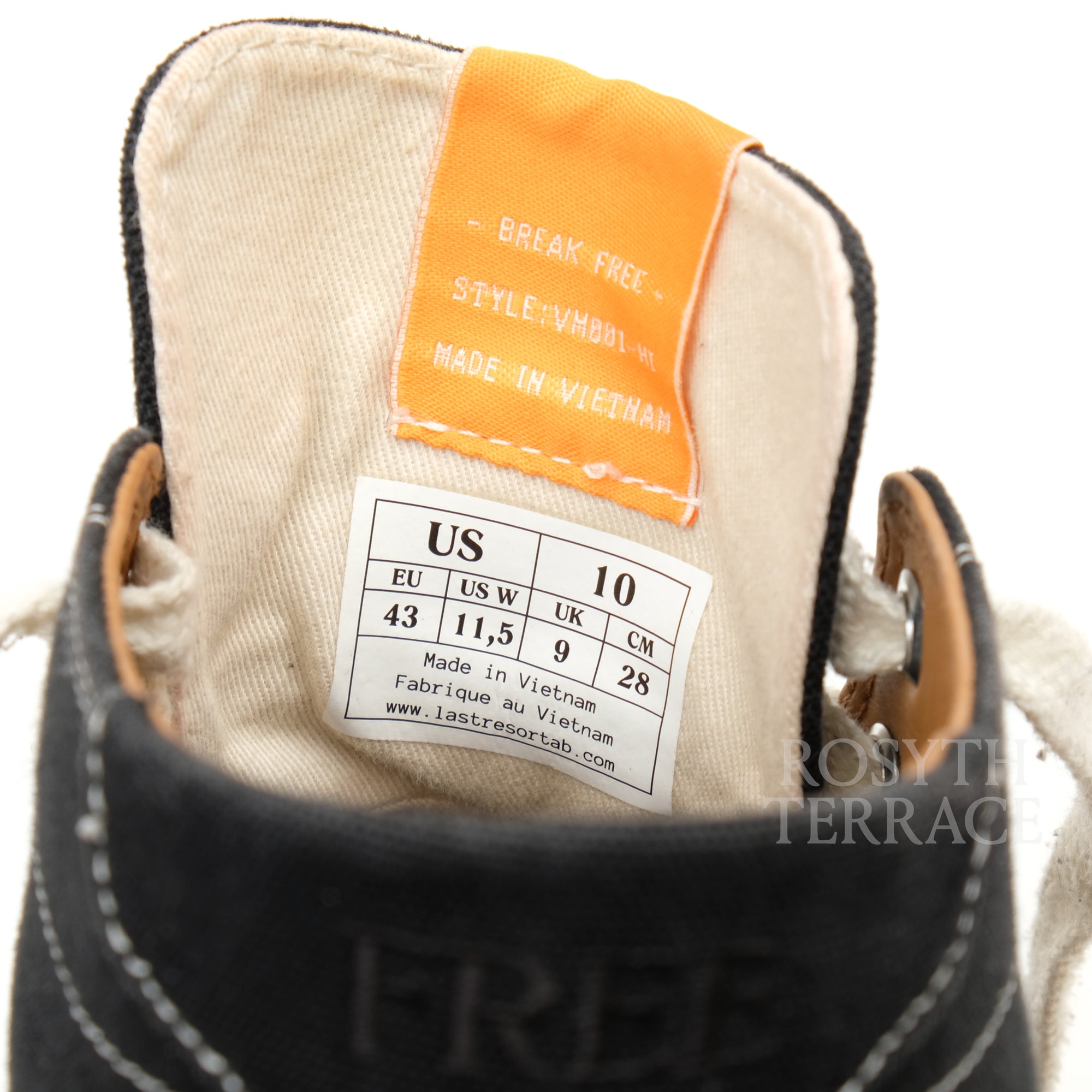 【Last Resort AB / VM001 CANVAS HI / US10】