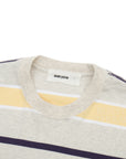【everyone / MULTI BORDER SS TEE (ASH/YELLOW/NAVY) / SIZE L】