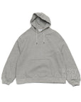【HEAD PORTER PLUS / HOODIE 'FRENCH TERRY' (GREY) / SIZE L】