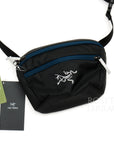 【ARC'TERYX / MANTIS 1 WAIST PACK (BLACK/BLUE) / OS】