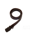 【The▲Hermit Club x SGSC / LEATHER DRIP GI BELT (BROWN) / SIZE M】