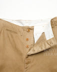 【A.PRESSE / VINTAGE U.S ARMY CHINO TROUSERS (BEIGE) / SIZE 3】
