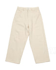 【everyone / SOFT DENIM PANTS (ECRU) / SIZE M】
