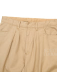 【FARAH JAPAN / TWO-TUCK WIDE PANTS (BEIGE CHINO TWILL) / SIZE 32】