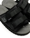 【everyone x SUICOKE / NYLON SILK "MOTO" SANDALS (BLACK) / US9】