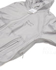【OPTIMISTIC RUNNERS / PACKABLE MEMBRANE JACKET (COOL-GREY / SIZE L】