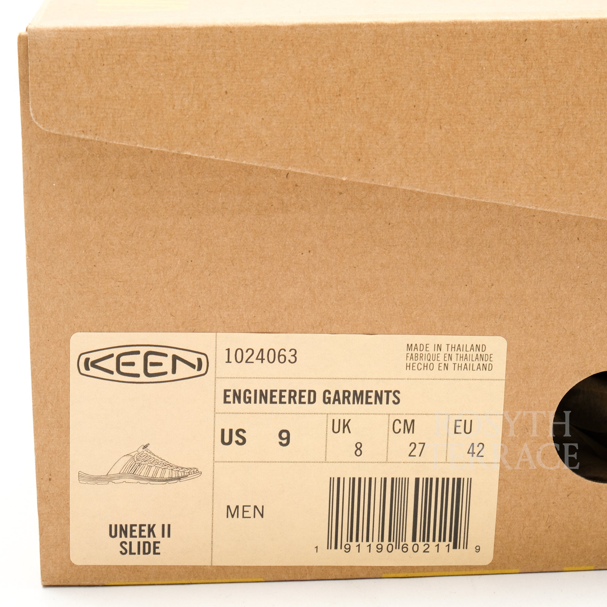 【ENGINEERED GARMENTS x KEEN / UNEEK II SLIDE / US9】