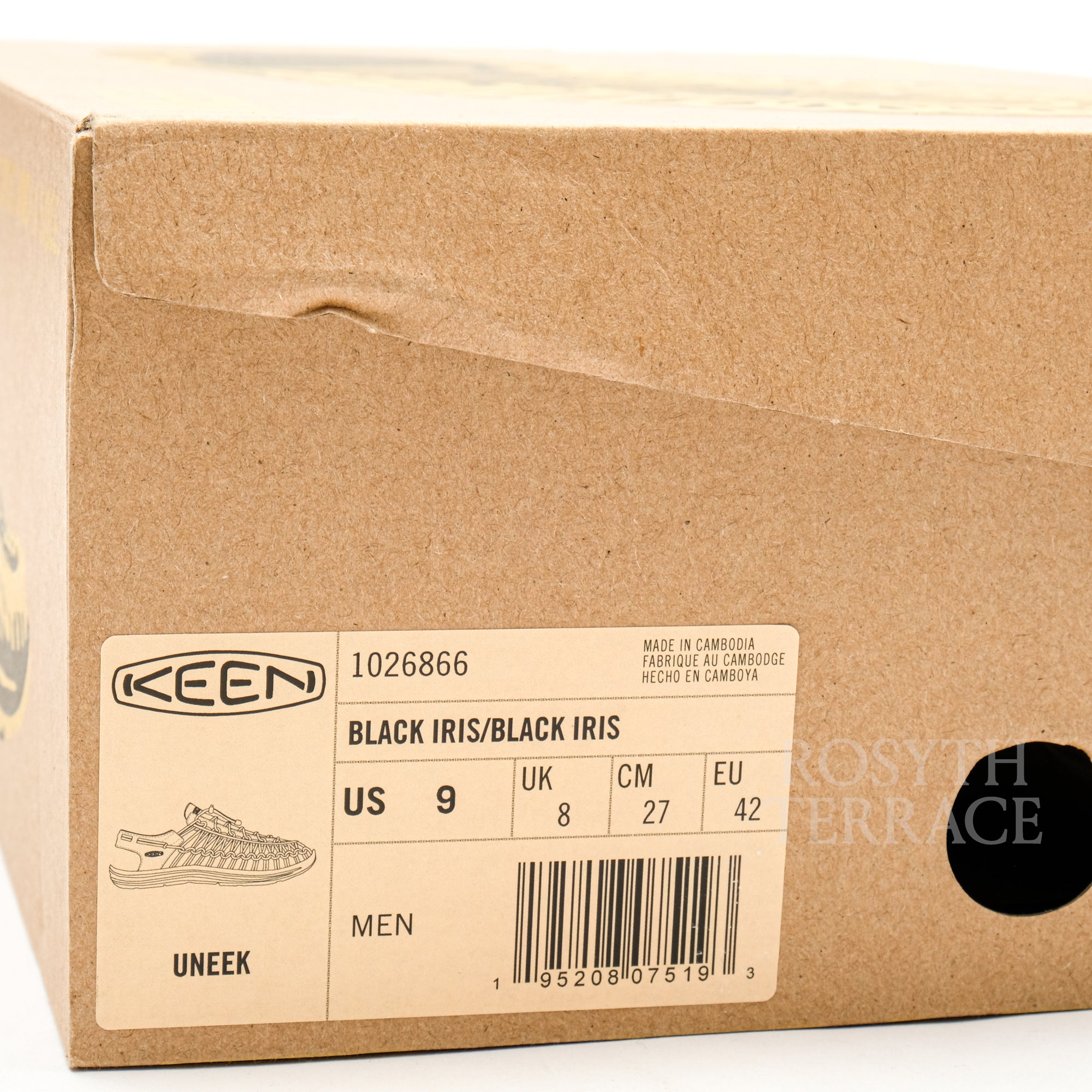 【KEEN / UNEEK (BLACK IRIS) / US9】