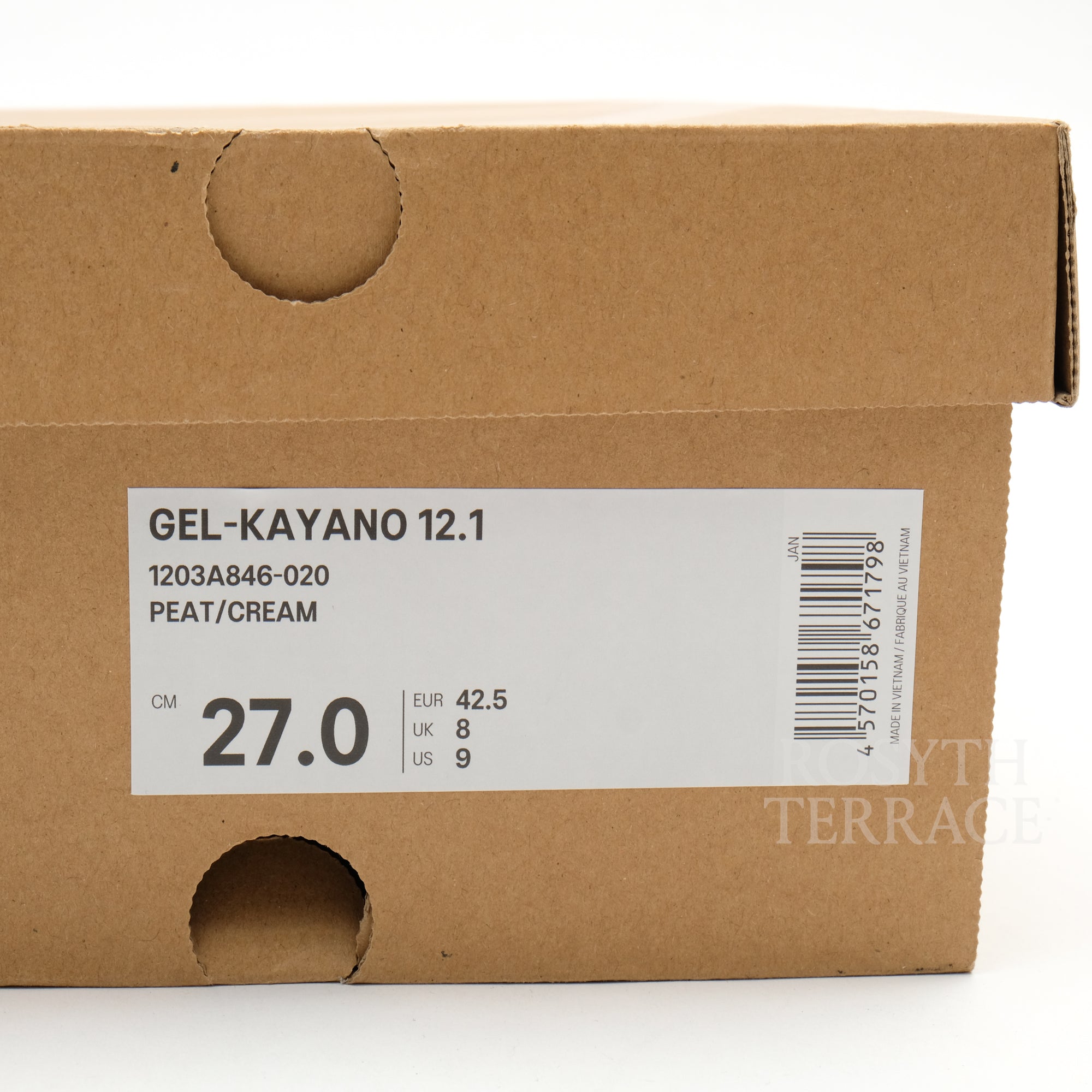 【KITH x ASICS / GEL-KAYANO 12.1 / 27CM】