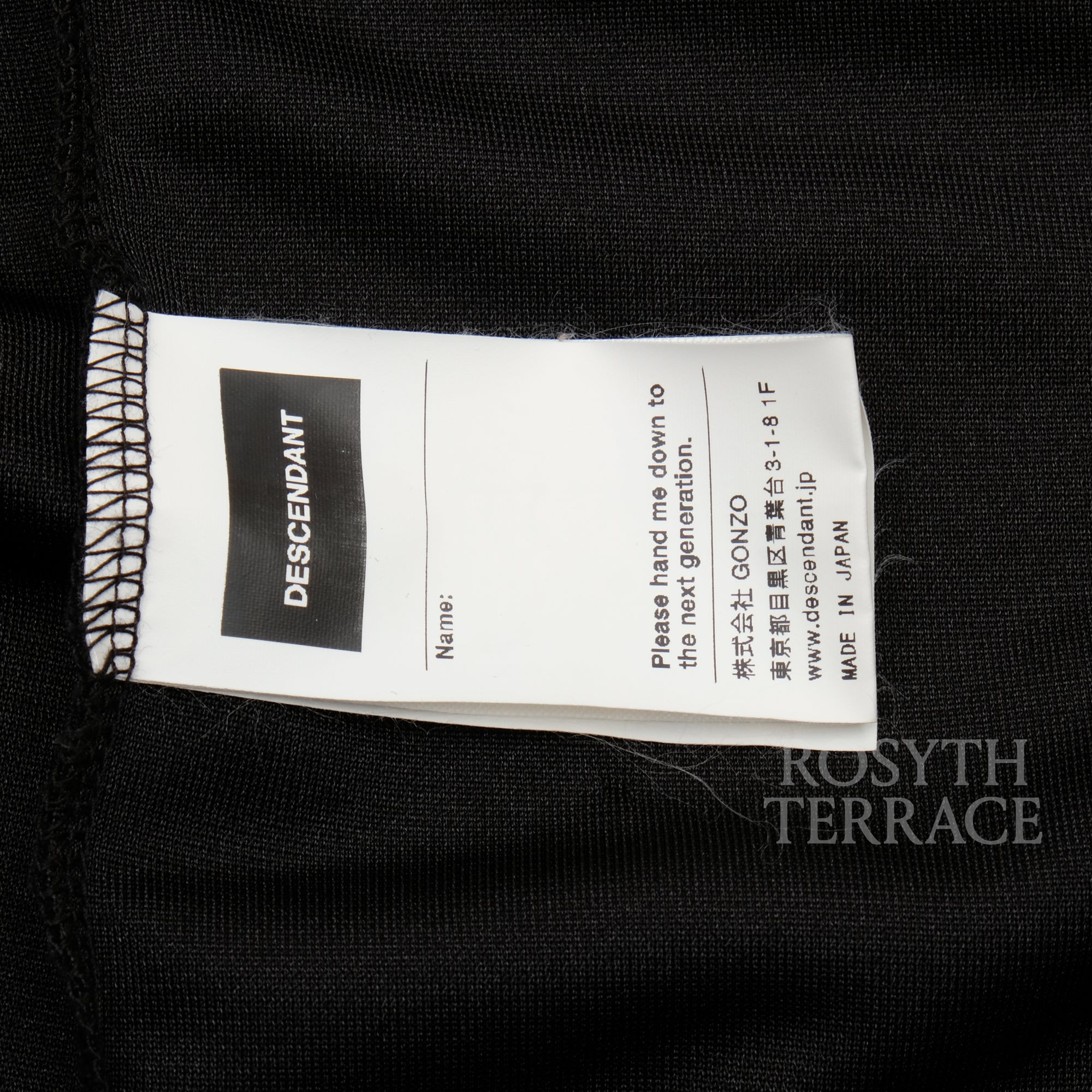 【DESCENDANT / SURBURBIA LAYERED FOOTBALL JERSEY / SIZE 1】