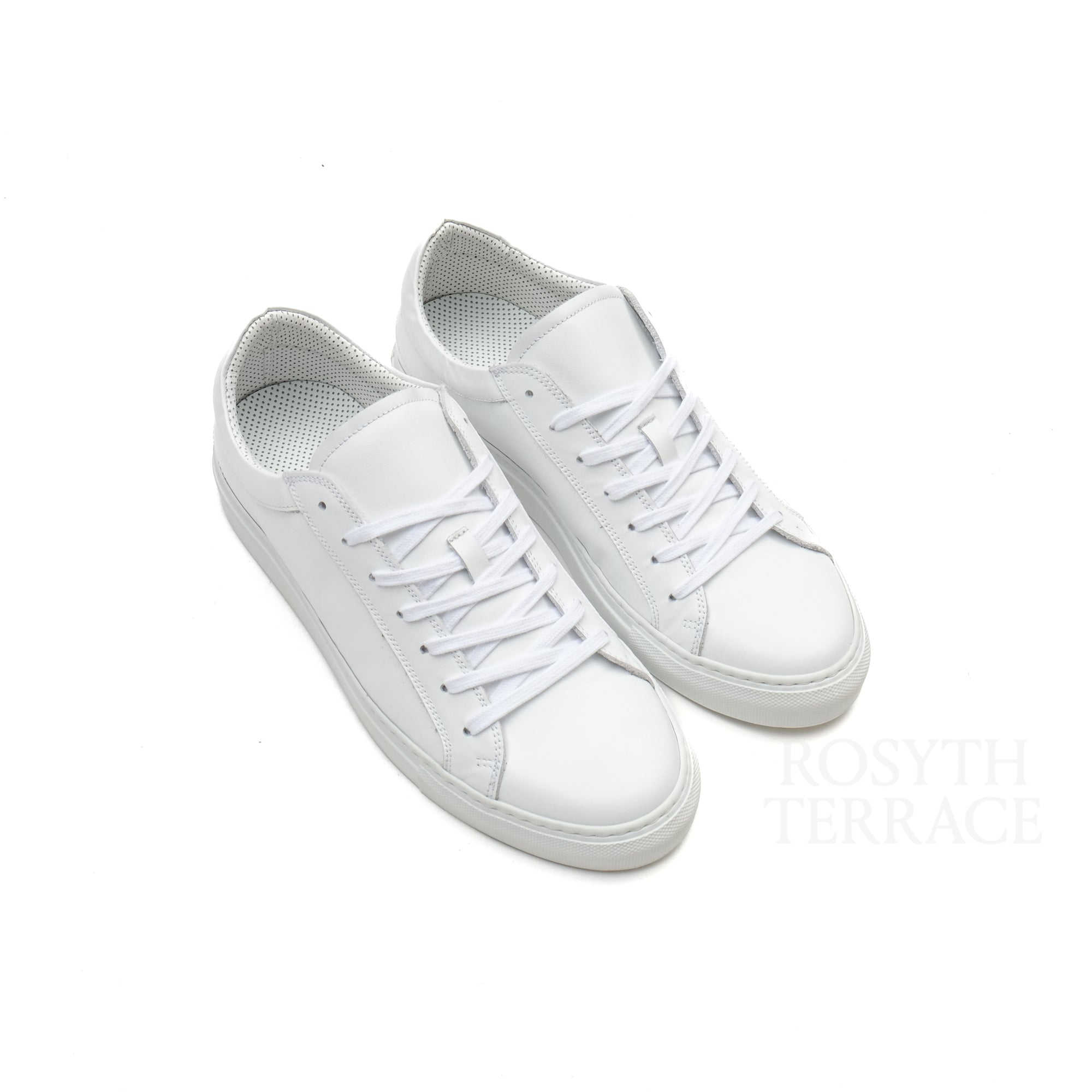 【everyone by Erik Schedin / LOW CUT LEATHER SNEAKERS (WHITE) / SIZE 41】
