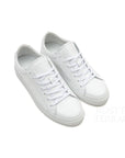 【everyone by Erik Schedin / LOW CUT LEATHER SNEAKERS (WHITE) / SIZE 41】