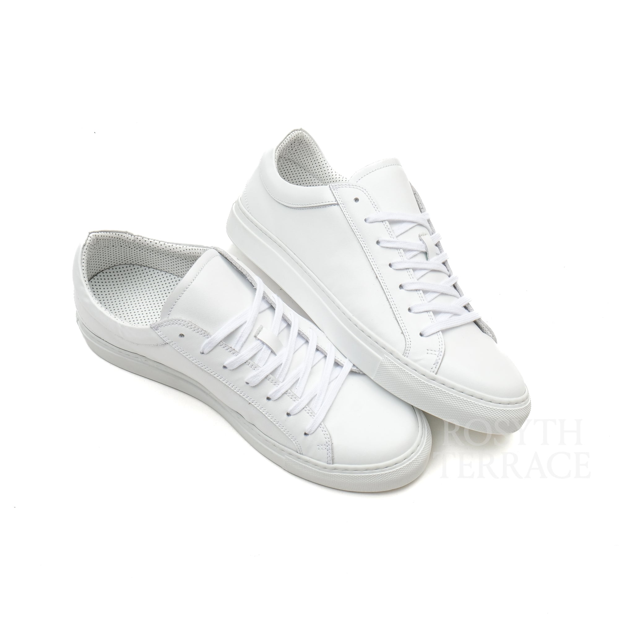 【everyone by Erik Schedin / LOW CUT LEATHER SNEAKERS (WHITE) / SIZE 41】