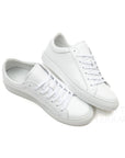 【everyone by Erik Schedin / LOW CUT LEATHER SNEAKERS (WHITE) / SIZE 41】