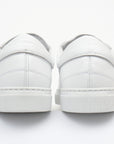 【everyone by Erik Schedin / LOW CUT LEATHER SNEAKERS (WHITE) / SIZE 41】