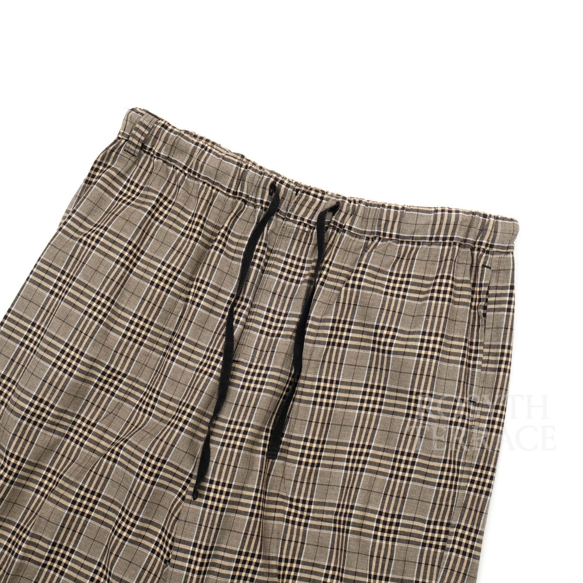 【NOWHAW x スタイリスト私物 / PAJAMA PANTS (BEIGE CHECK) / SIZE 2】