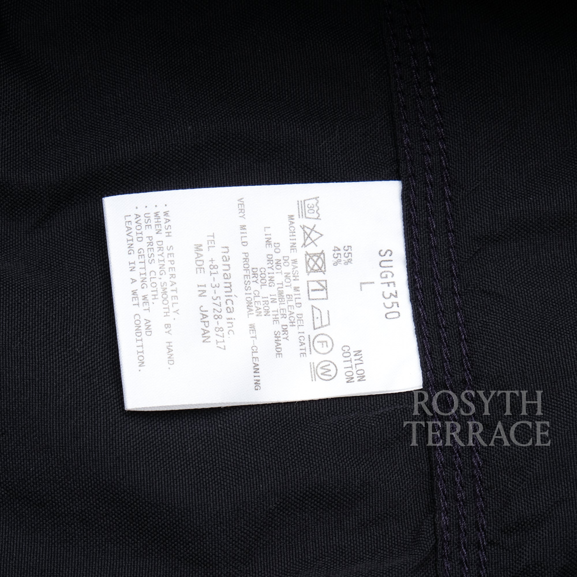 【nanamica / BD WIND SHIRT (DARK NAVY) / SIZE L】