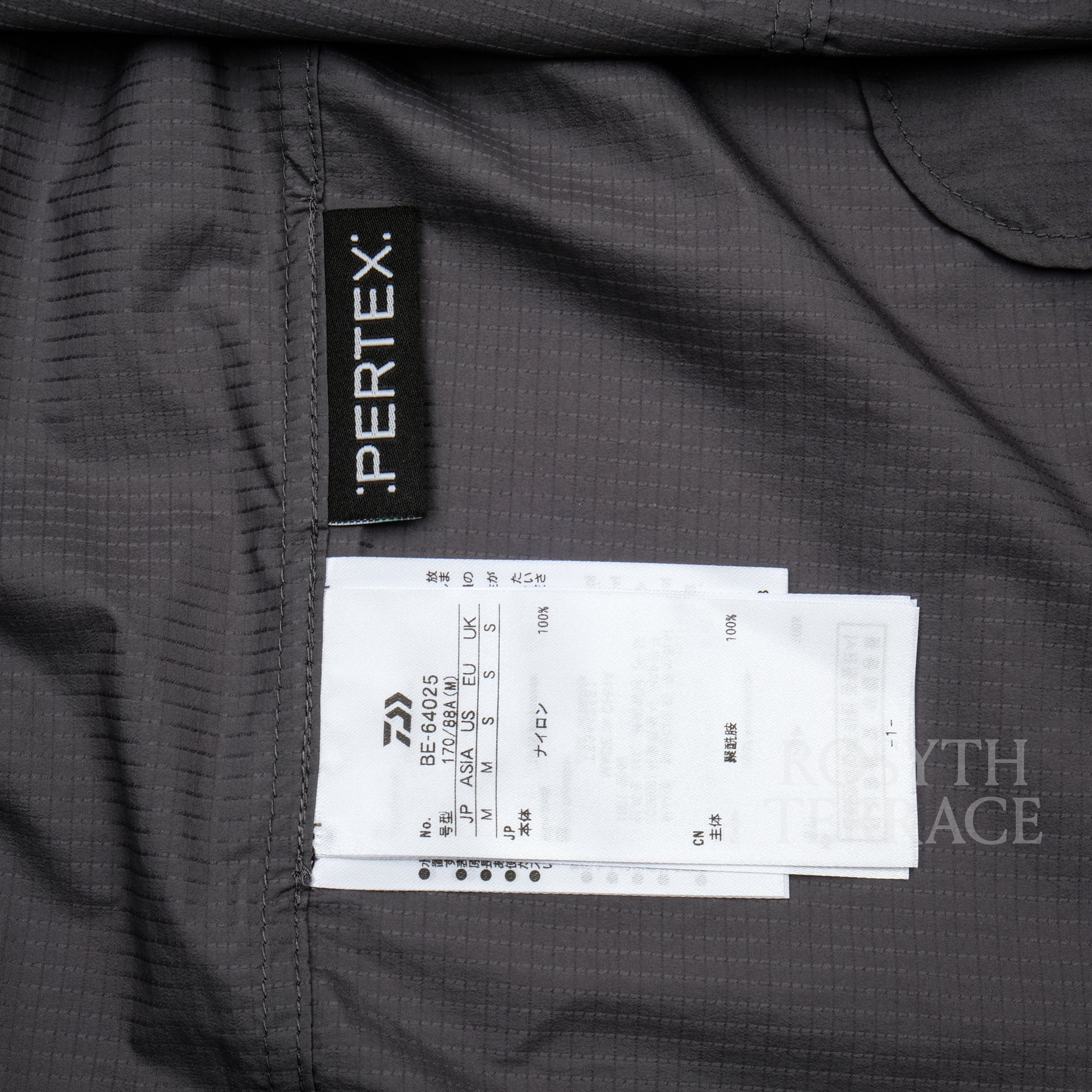 【DAIWA PIER39 / TECH TRAVEL SHIRT PERTEX / SIZE M】