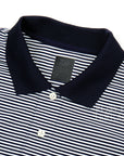 【DAIWA PIER39 / TECH POLO LS (BLUE STRIPE) / SIZE L】