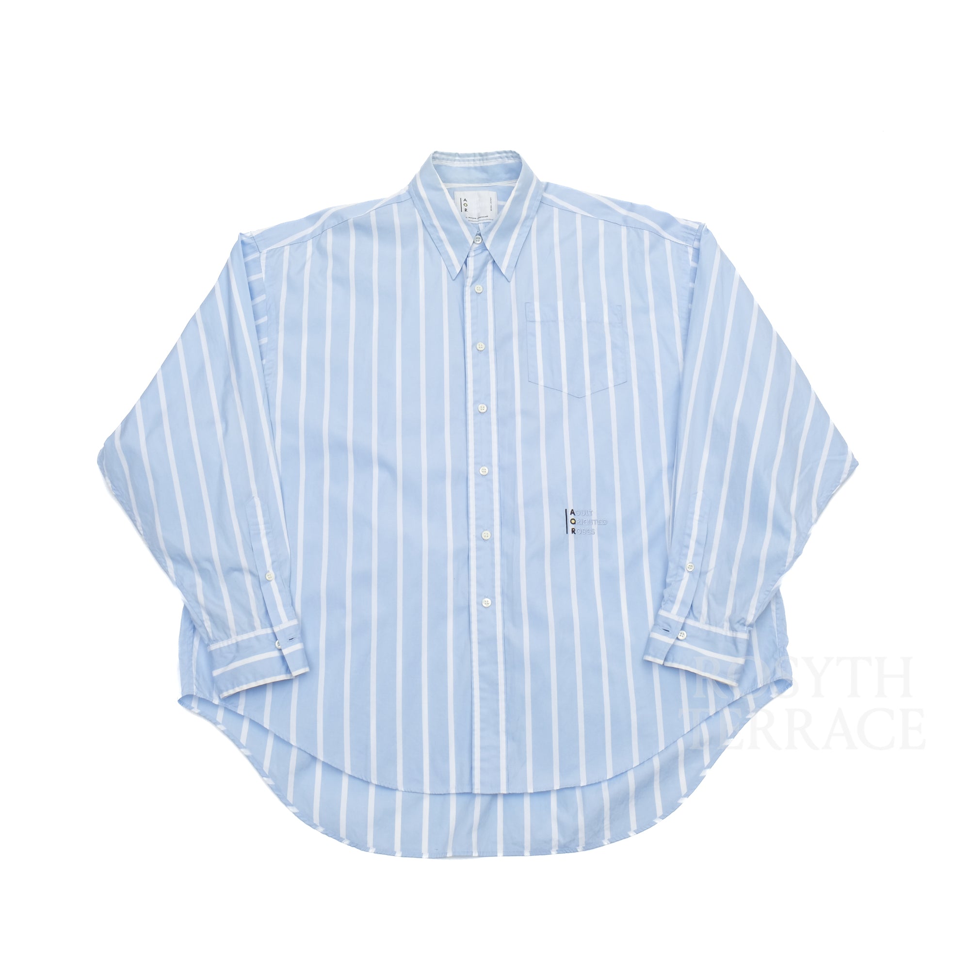 【ADULT ORIENTED ROBES / STRIPE SHIRT LS / SIZE 4】