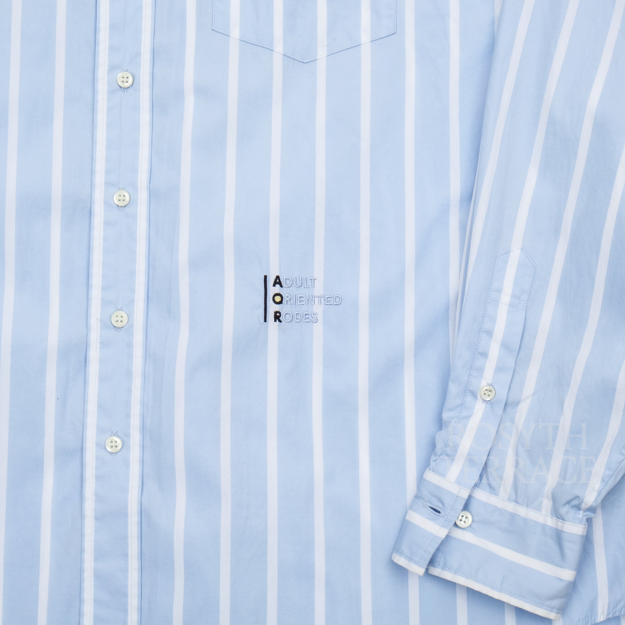 【ADULT ORIENTED ROBES / STRIPE SHIRT LS / SIZE 4】