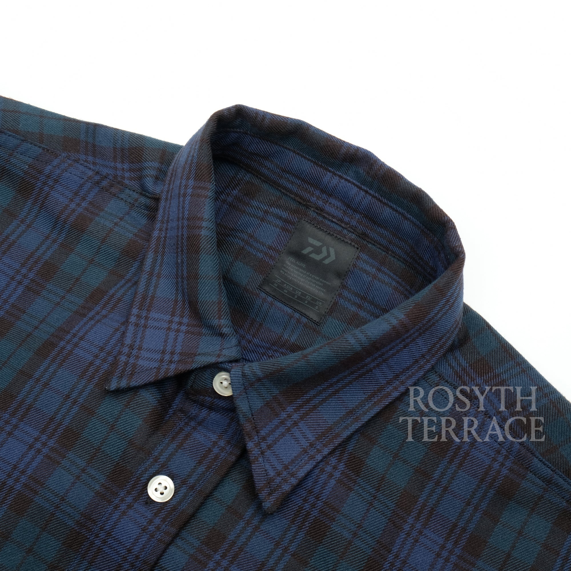 【DAIWA PIER39 / TECH FLANNEL WORKER SHIRT (BLACK WATCH) / SIZE M】