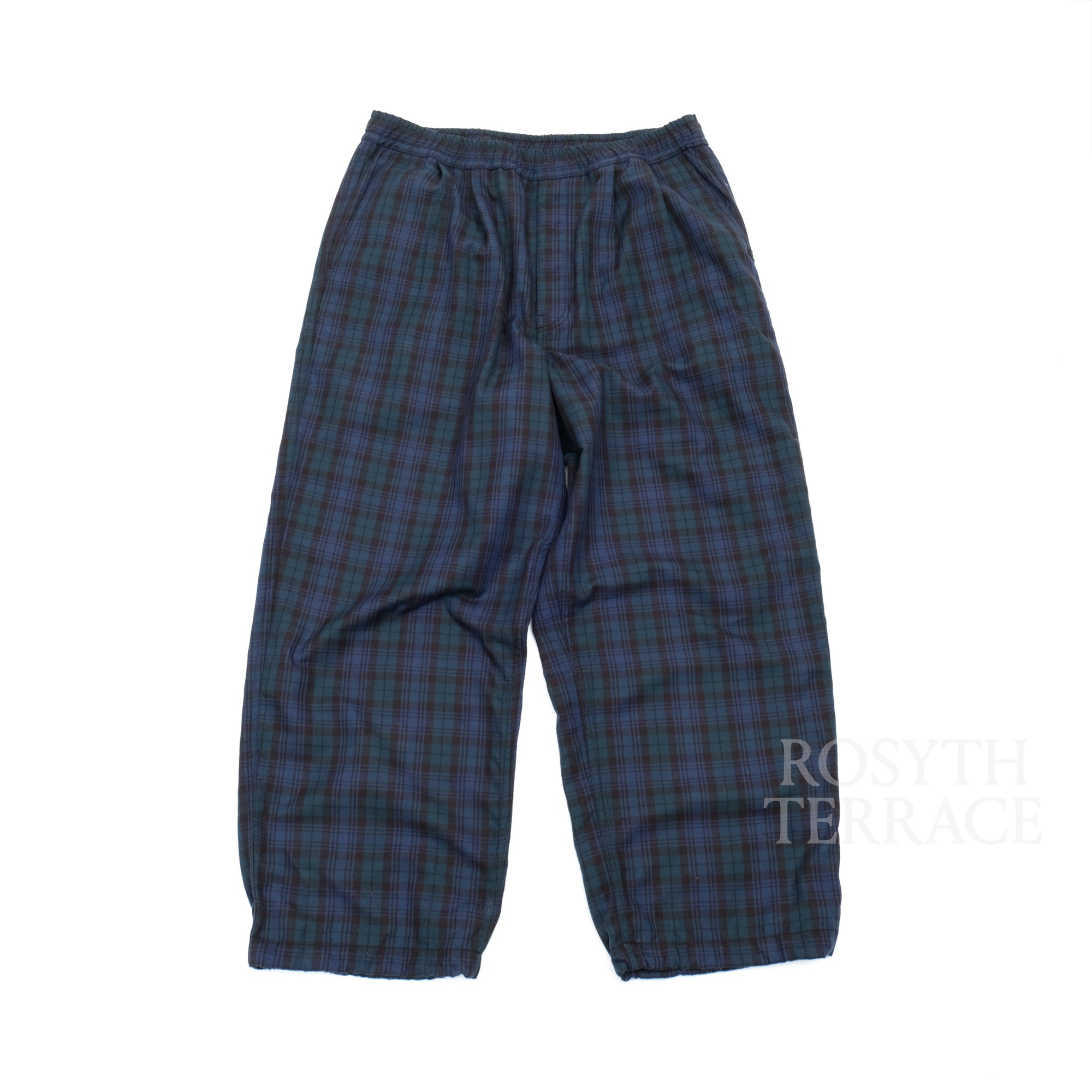 【DAIWA PIER39 / TECH FLANNEL EASY TROUSERS (BLACK WATCH) / SIZE M】
