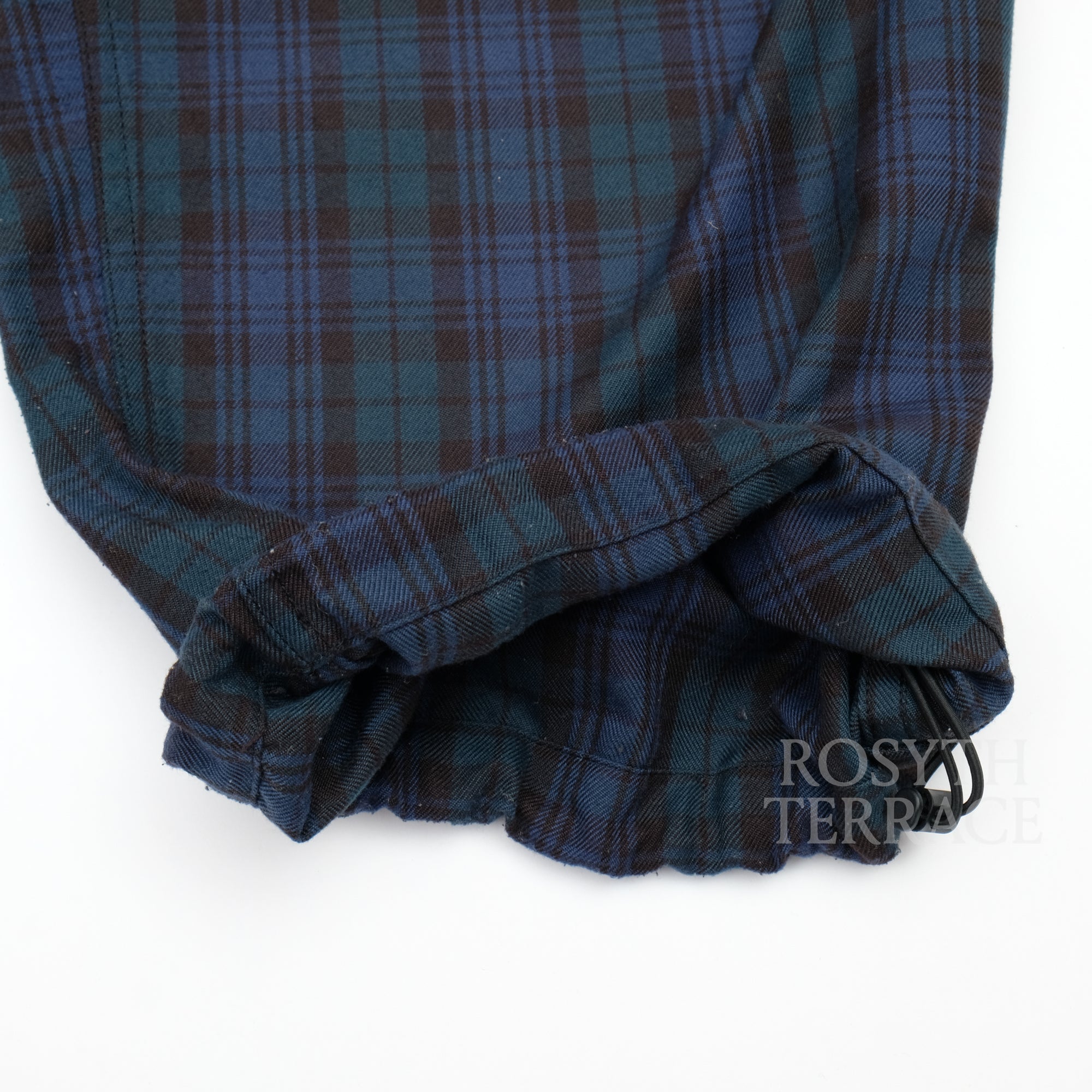 【DAIWA PIER39 / TECH FLANNEL EASY TROUSERS (BLACK WATCH) / SIZE M】