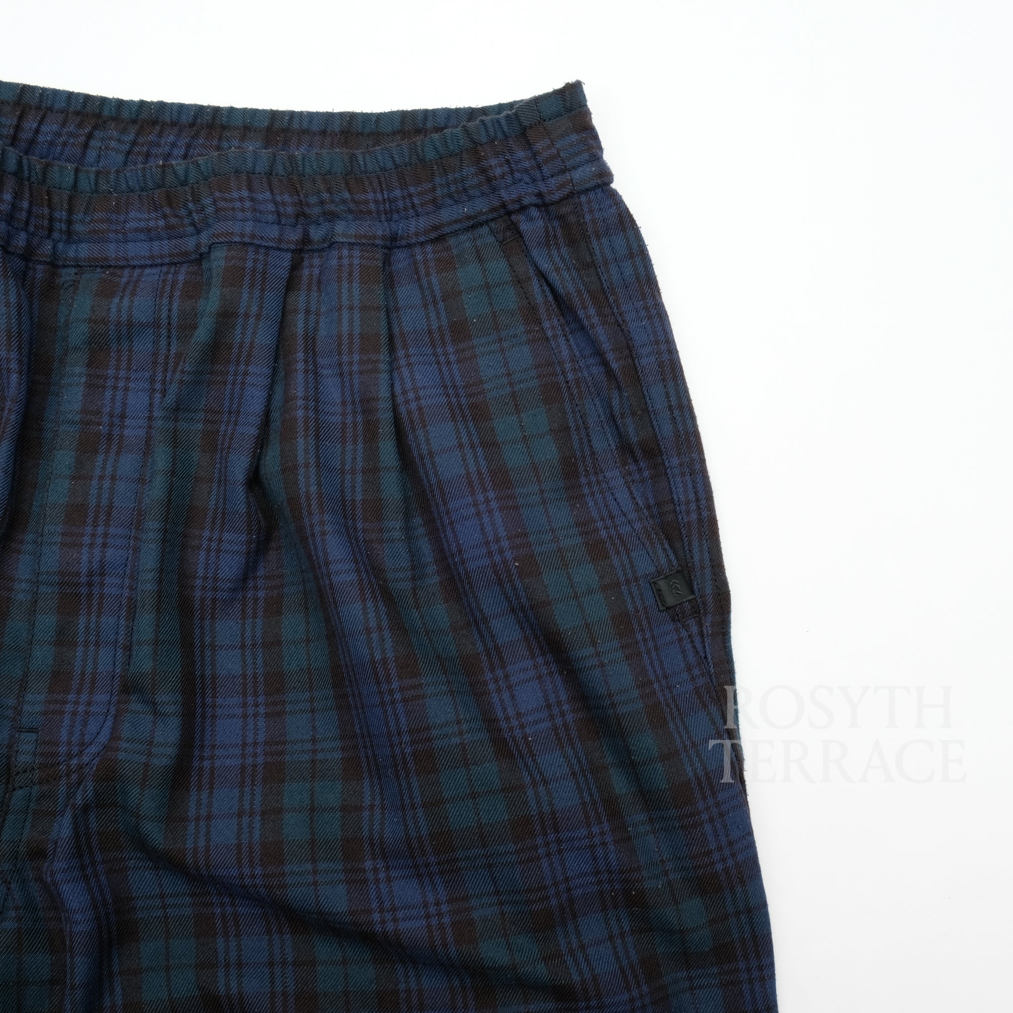 【DAIWA PIER39 / TECH FLANNEL EASY TROUSERS (BLACK WATCH) / SIZE M】