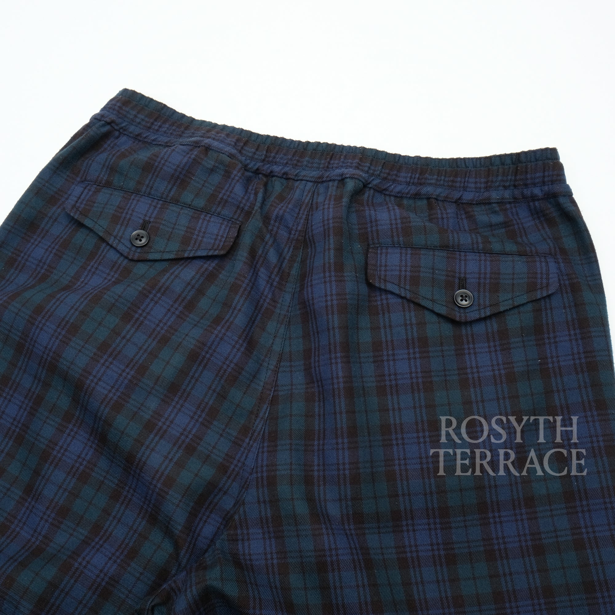 【DAIWA PIER39 / TECH FLANNEL EASY TROUSERS (BLACK WATCH) / SIZE M】