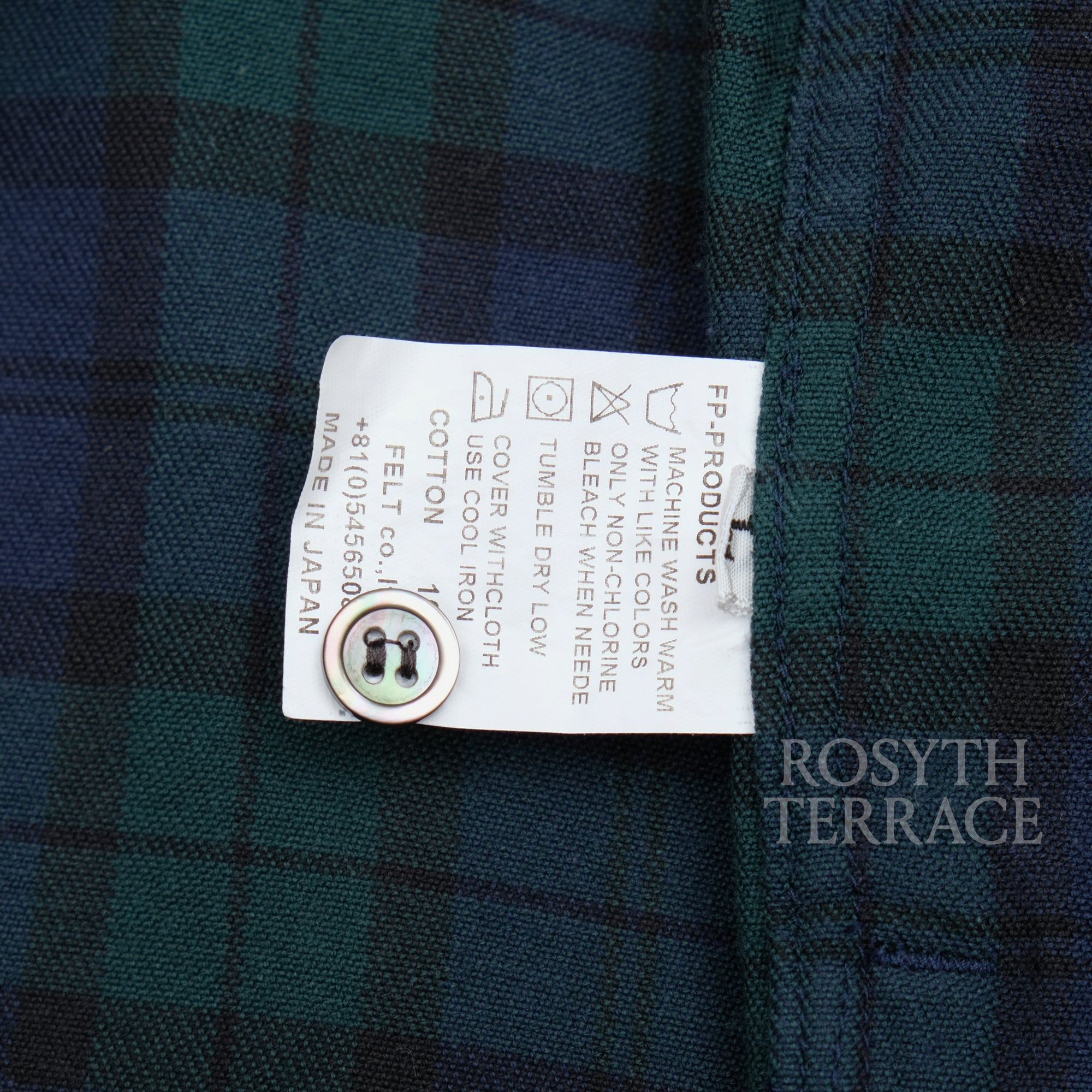 【FUTURE PRIMITIVE / NOTCHED SHIRT (BLACK WATCH) / SIZE L】