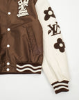 【LOUIS VUITTON by Tyler, the Creator / EMBROIDERED VARSITY JACKET / SIZE 52】
