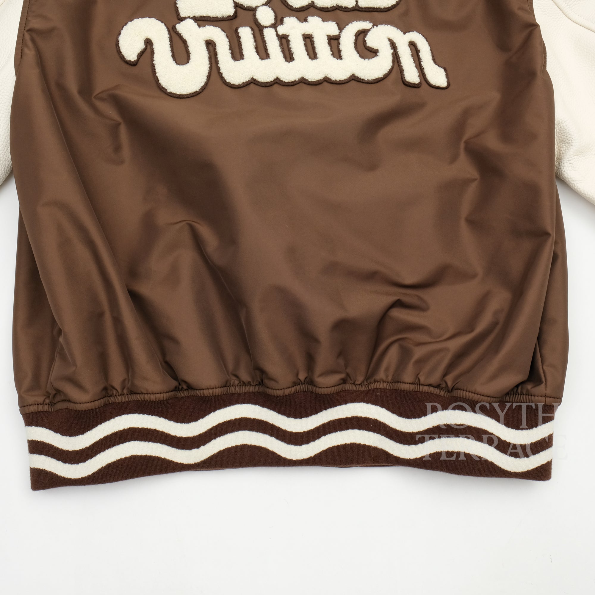 【LOUIS VUITTON by Tyler, the Creator / EMBROIDERED VARSITY JACKET / SIZE 52】