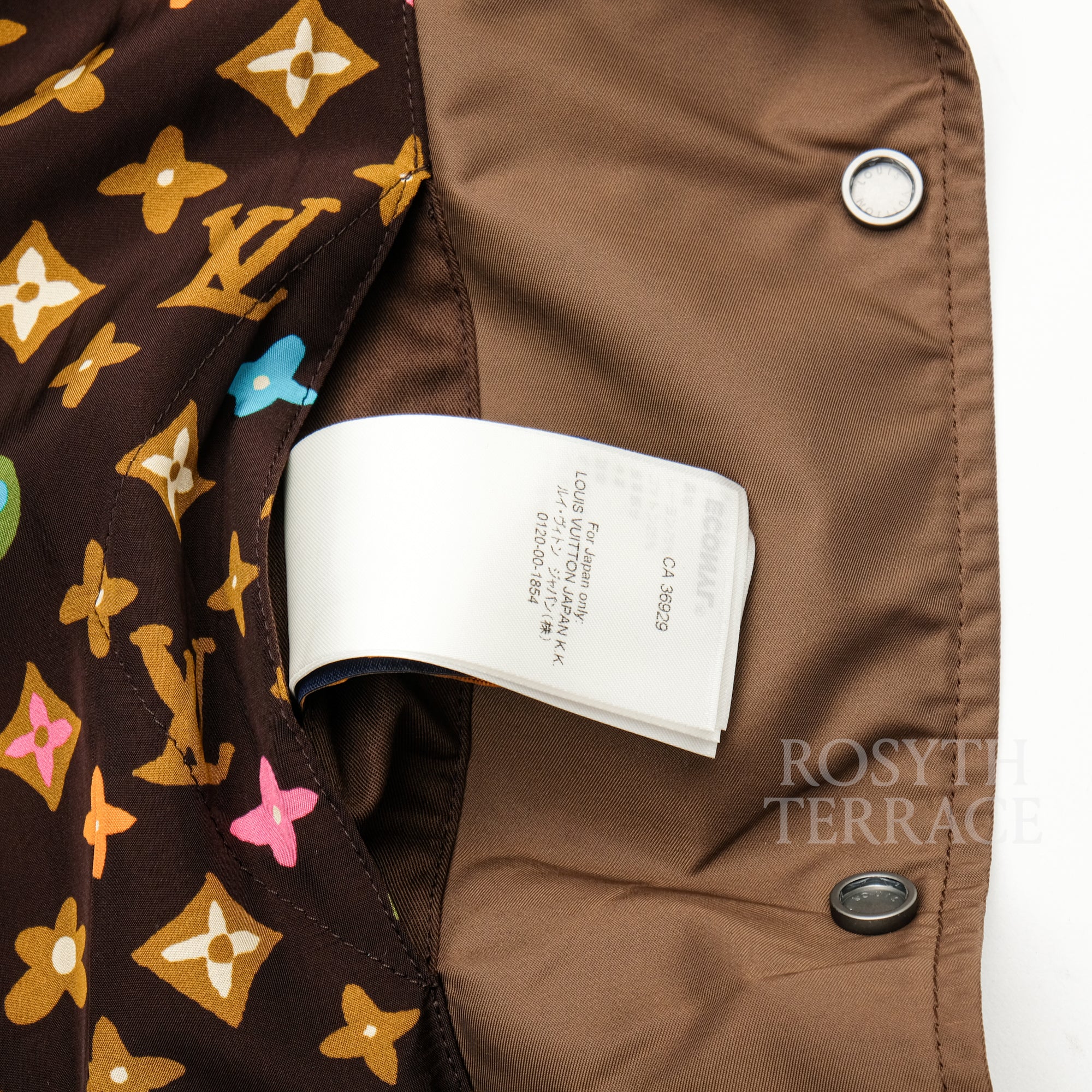 【LOUIS VUITTON by Tyler, the Creator / EMBROIDERED VARSITY JACKET / SIZE 52】