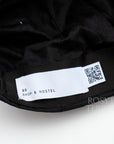 【SO SHOP & HOSTEL / NYLON TWILL 6PANEL CAP by COMESANDGOES (BLACK) / OS】