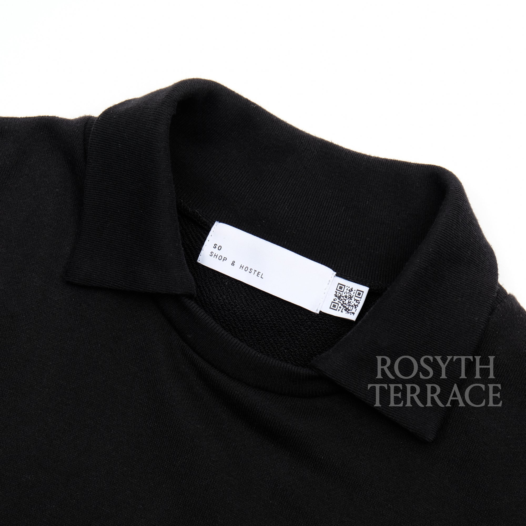 【SO SHOP & HOSTEL / COLLARED SWEATSHIRT / SIZE L】