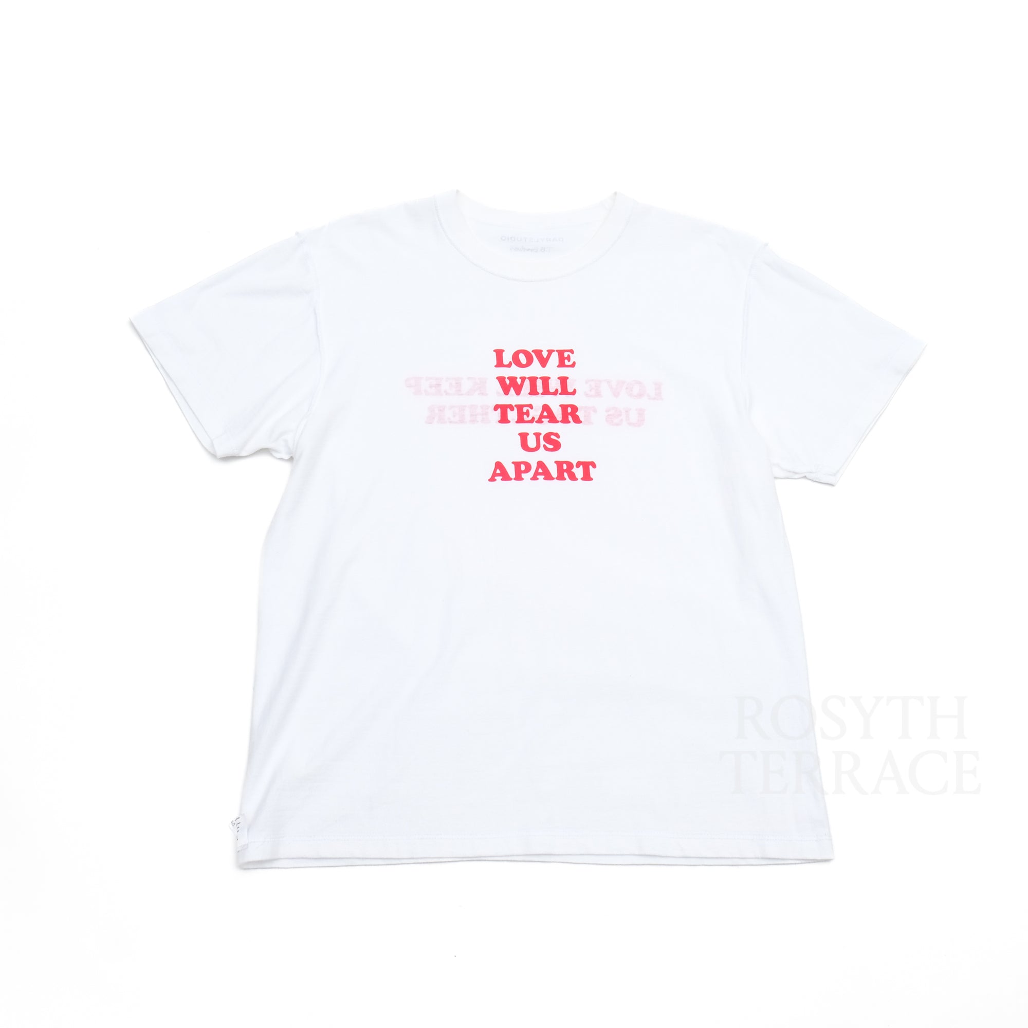 【ASTERISK x DARYL STUDIO + T.B.BROTHERS / LOVE TEE (WHITE) / SIZE L】
