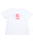 【ASTERISK x DARYL STUDIO + T.B.BROTHERS / LOVE TEE (WHITE) / SIZE L】