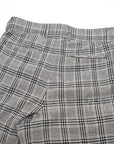 【ADULT ORIENTED ROBES / SILHOUETTE TARTANS LINEN CHECK PANTS / SIZE 4】