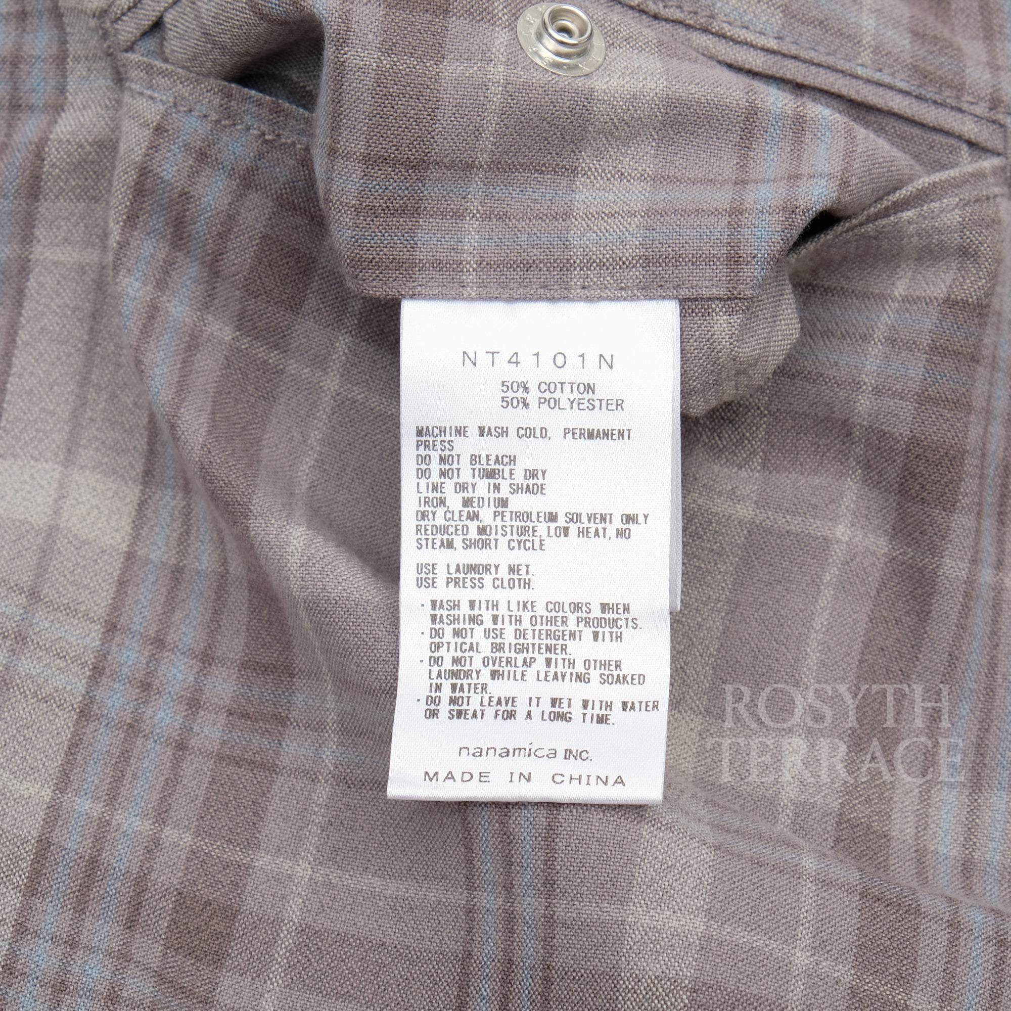 【THE NORTH FACE PURPLE LABEL / MADRAS FIELD SHORTS / SIZE 34】