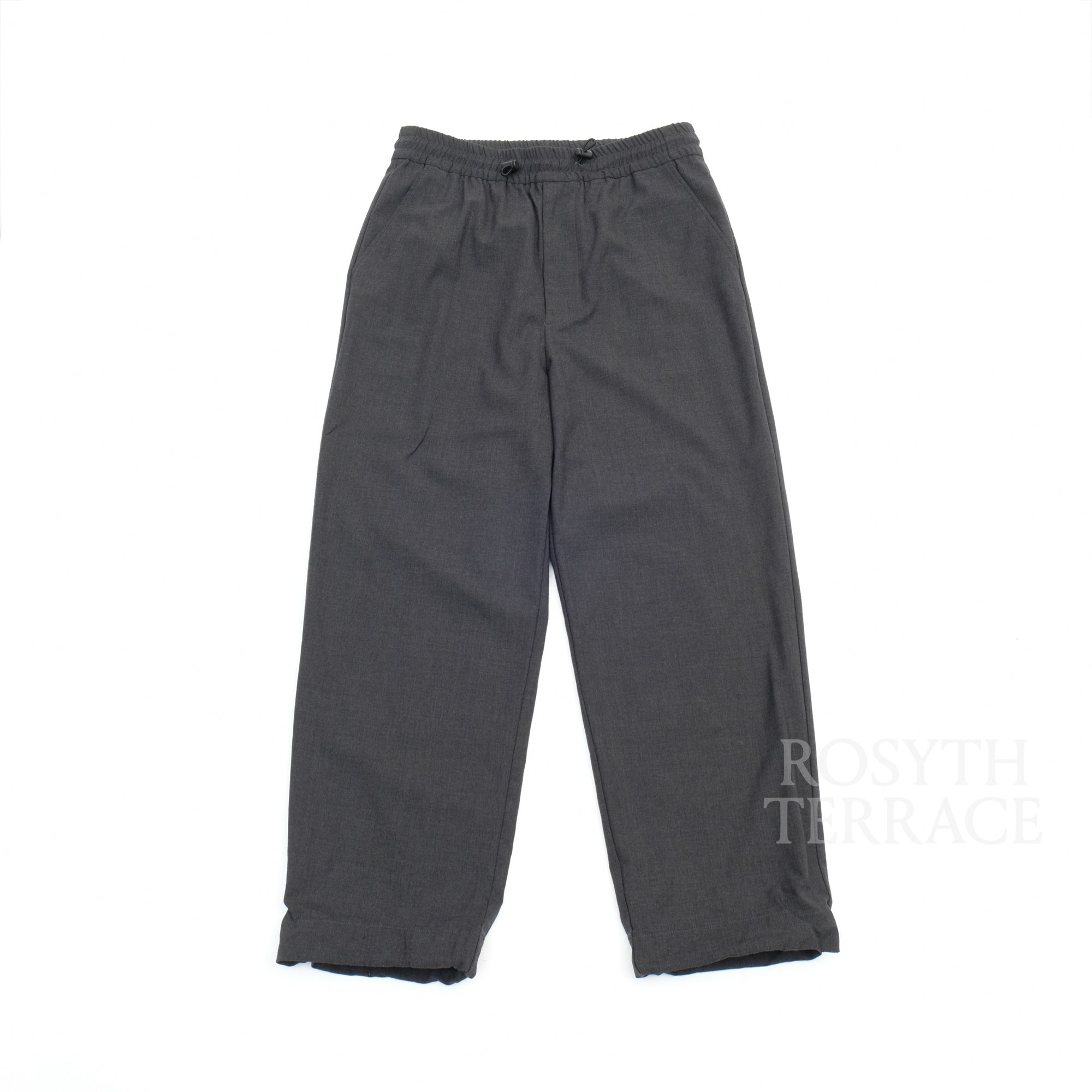 【SO SHOP & HOSTEL / CORDURA WOOL TRACK PANTS (CHARCOAL) / SIZE M】