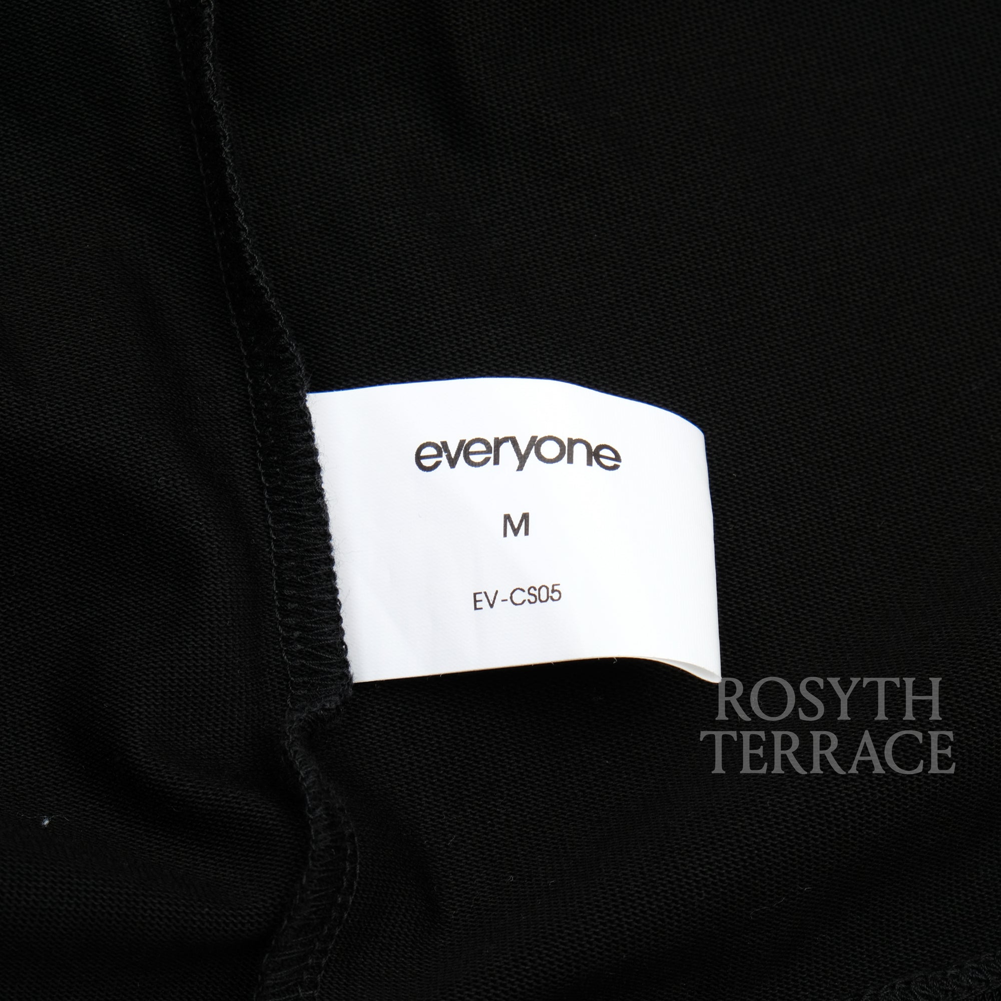【everyone / LS TEE (BLACK) / SIZE M】