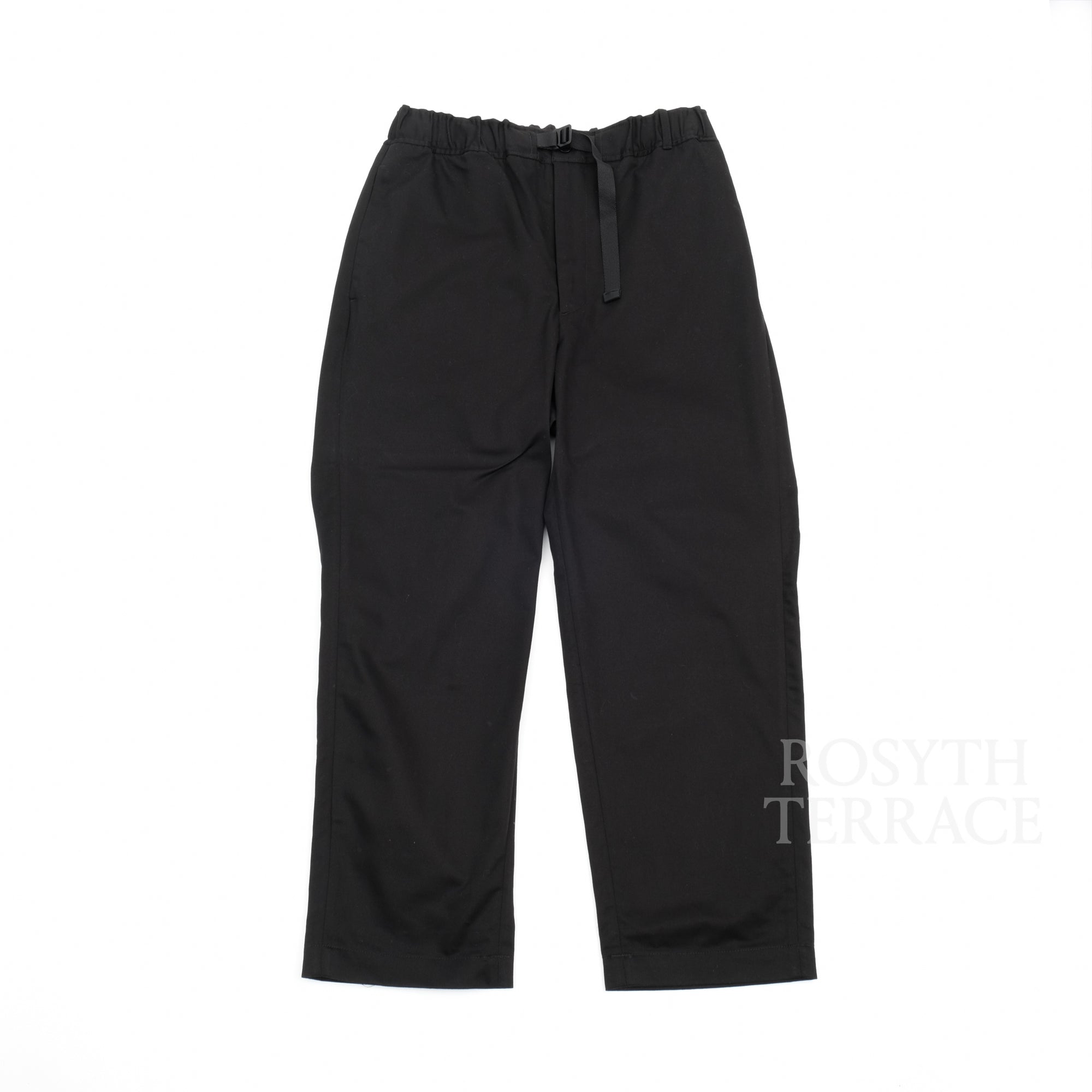 【everyone / BELTED EASY PANTS (BLACK) / SIZE M】